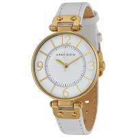 Наручные часы ANNE KLEIN Ring 9168WTWT, золотой, белый