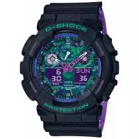 Наручные часы CASIO G-Shock GA-100BL-1A, черный