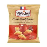 Бисквит St Michel Mini Madeleines French с кусочками шоколада, 175г