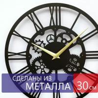 Настенные часы из металла 