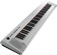 YAMAHA NP-32WH - электропиано 76кл Graded Soft/64 полифония/10тембр/2х6Вт/БП,5,7кг, цвет белый