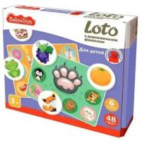 Baby Toys Лото с деревянными фишками 