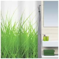 Штора для ванной Spirella Grass 180x200 зеленый