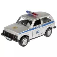 Легковой автомобиль ТЕХНОПАРК LADA 4x4 Полиция (X600-H09010-R) 1:32, 9 см