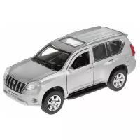 Внедорожник ТЕХНОПАРК Toyota Land Cruiser Prado 1:32, 12 см, серебристый