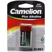 Батарейка Крона щелочная Camelion 6LR61-BP1 9V 1 шт