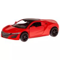 Легковой автомобиль Автопанорама Honda Acura NSX (J12291/JB1200143) 1:38, 11.8 см, красный