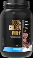 Maxler Golden Whey, 908 г, вкус: молочный шоколад