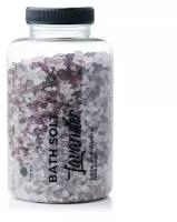 Соль для ванны Fabrik с эфирным маслом лаванды, 500 г