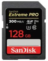Карта памяти SanDisk SDXC Extreme Pro 128GB UHS-II U3 V90 R300/W260Mb/s (SDSDXDK-128G-GN4IN)