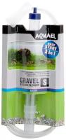 Грунтоочиститель для аквариума для аквариума AQUAEL GRAVEL & GLASS CLEANER S (26 - 46 см) со скребком