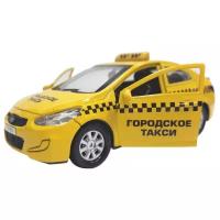 Легковой автомобиль ТЕХНОПАРК Hyundai Solaris такси (SOLARIS-TAXI), 12 см