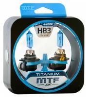 Автолампы HB3(9005) - Галогенные лампы MTF Light серия TITANIUM 4400K
