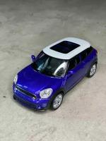 Металлическая машинка Welly MINI COOPER S PACEMAN Мини Купер С, инерционная, цвет Синий