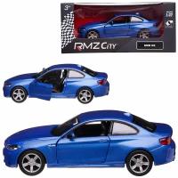 Машинка металлическая Uni-Fortune RMZ City серия 1:32 BMW M2 COUPE инерционная, двери открываются