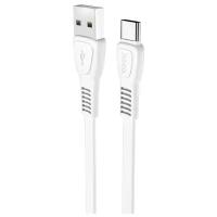 Кабель Hoco X40 Noah, USB - USB Type-C, 1 м, белый