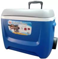 Термоконтейнер для льда Igloo Island Breeze 60 Roller blue