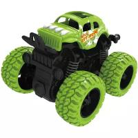 Машинка 4*4, 12 см, инерционная, зелёная Funky toys 60003