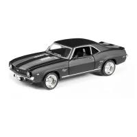 Легковой автомобиль RMZ City Chevrolet Camaro SS 1969 (554026) 1:32, 12.5 см, матовый серый