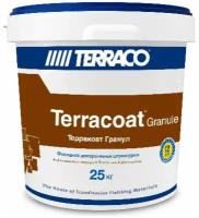 Декоративное покрытие Terraco Terracoat Granule 1,5 мм, белый, 25 кг