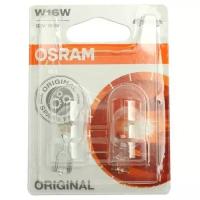 Лампа 12V W16W 16W W2,1x9,5d Osram Original Line 2 шт. блистер 921-02B