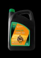 Моторное масло 10W-30 QC OIL Long Life 5л для мотоциклов 4Т синтетическое металлоплакирующее
