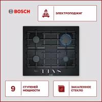 Газовая варочная панель Bosch PPP6A6B90, черный