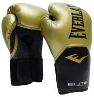 Боксёрские перчатки Everlast Elite ProStyle – Gold/Black