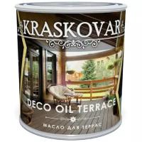 Масло Kraskovar Deco Oil Terrace, белоснежный, 0.75 л