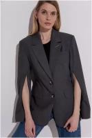 Пиджак MoyMart, размер L, серый