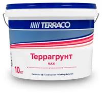 Грунтовка Terraco Террагрунт MAXI, 10 кг, белый