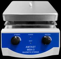 AMTAST MSH-3 магнитная мешалка с подогревом 170х170 до 3 литров