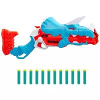 Детское оружие с мягкими пулями Hasbro Игровой набор «Бластер Дино Трицерабласт»