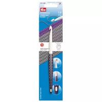 Крючок Prym Ergonomics 218489, длина 17 см, белый/фиолетовый