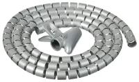 Кабельный органайзер Buro BHP CG22S Spiral Hose 20x2000mm Silver