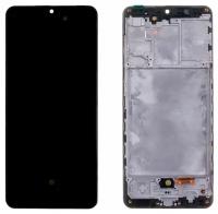 Дисплей для Samsung Galaxy A31 A315F модуль Черный - (OLED)