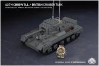 Конструктор Брикмания Tank A27M Cromwell