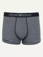 Трусы EMPORIO ARMANI, 2 шт., размер XL, черный, серый