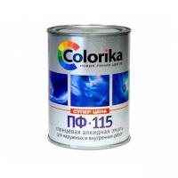 Эмаль ПФ-115 Colorika изумрудная 0,8 кг Эмаль ПФ-115 