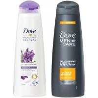 Dove Набор Nourishing Secrets Густые и Сильные, Men+Care Густые и крепкие