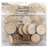 Деревянные спилы от Tim Holtz Idea-Ology Wood Slices, арт. TH93745