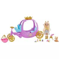 Набор игровой Enchantimals Королевская карета с куклой и аксессуарами GYJ16