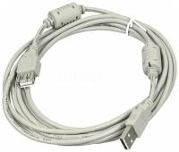 Кабель-удлинитель Behpex 744792 USB A(m) USB A(f) 3м gray