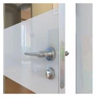 Дверь Модерн ДО-508 белый глянец (зеркало бронзовое)