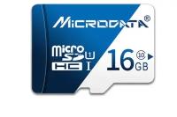 Карта памяти MyPads Microdata MicroSD (SDHC) 16GB Class 10 UHS-1. Подходит для всех мобильных телефонов / планшетов