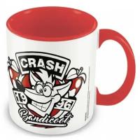 Кружка Pyramid Coloured Inner Mug Crash Bandicoot: 1996 Emblem Red