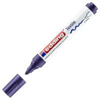 Художественный маркер Edding Маркер для ткани edding 4500, 2-3мм, фиолетовый