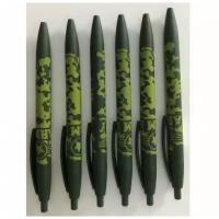 Ручка шариковая CENTRUM ARMY 85959 автоматическая, прорезиненная зеленая 0.7мм цвет чернил