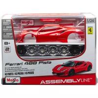 Сборная модель Maisto Ferrari 488 Pista 1:24