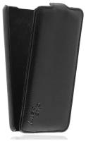 Кожаный чехол для Huawei P8 Lite Aksberry Protective Flip Case (Черный)